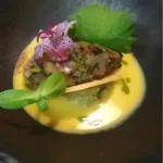 tartare du mulet au shiso
