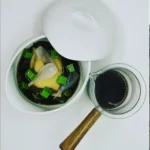 bouillon miso et tofu wasabi