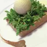 la balle de golf au chocolat et menthe du jardin du chef