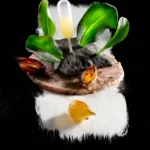 Huître végétale, plat signature du chef Pierrick Célibert — C'yusha Bordeaux