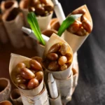 pommes de terre d'eysines de la famille Sournac et pesto d'ail des ours