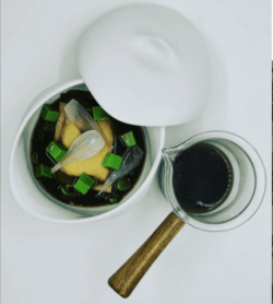 bouillon d'échalote