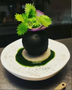 takoyaki encre de seiche et poulpe